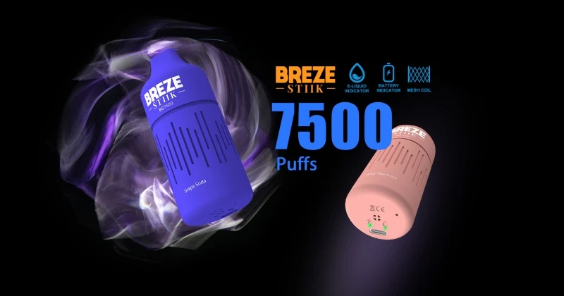 Breze Stiik BS7500 vapes puffs vapes Breze Stiik BS7500 vapes puffs vapes