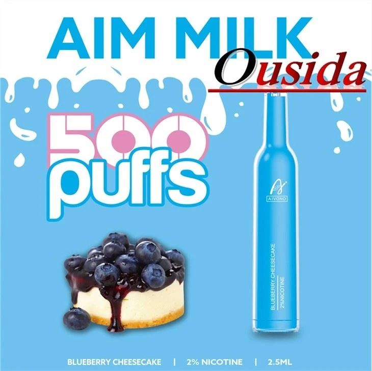 Aim Milk 500 Puffs Electronic Cigarette Disposable Vape Aim Milk 500 Puffs Electronic Cigarette Disposable Vape