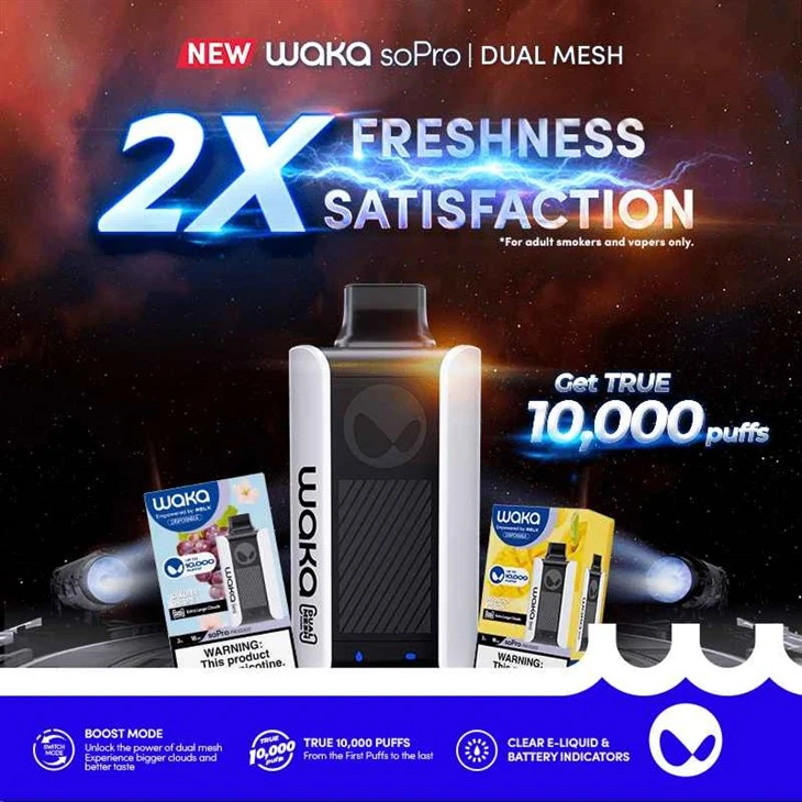 WAKA SoPro Dual Mesh 10000