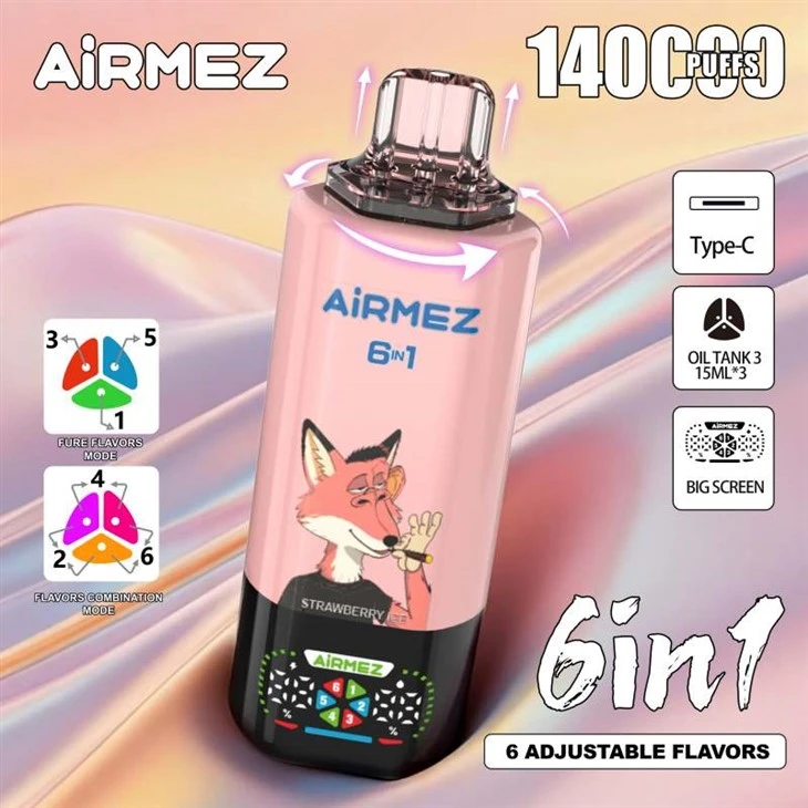 Airmez 6in1 140000 Puffs Vape Airmez 6in1 140000 Puffs Vape