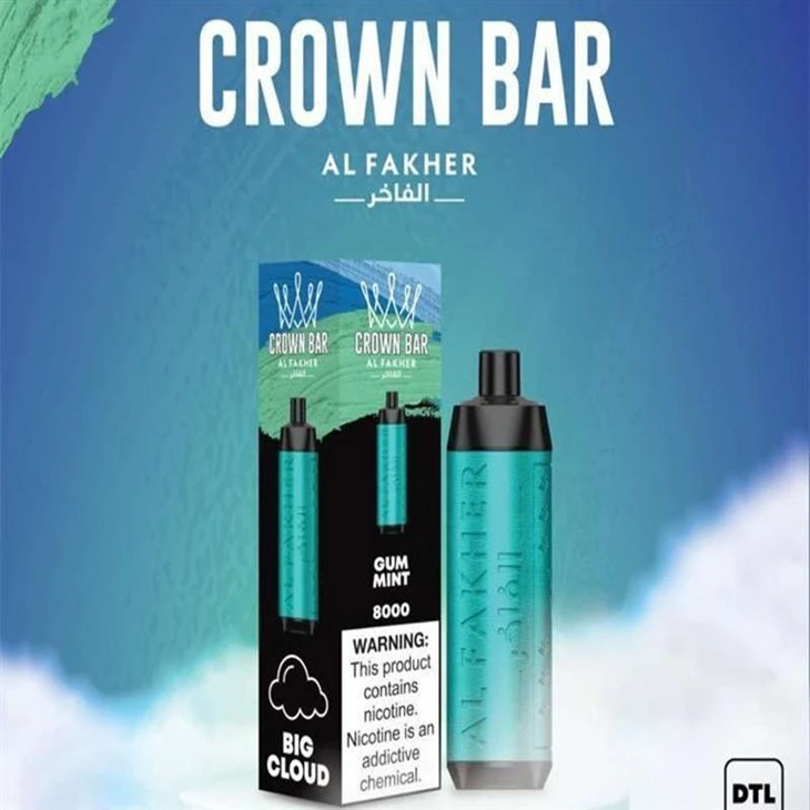 AL Fakher Crystal 8K Puffs high quality