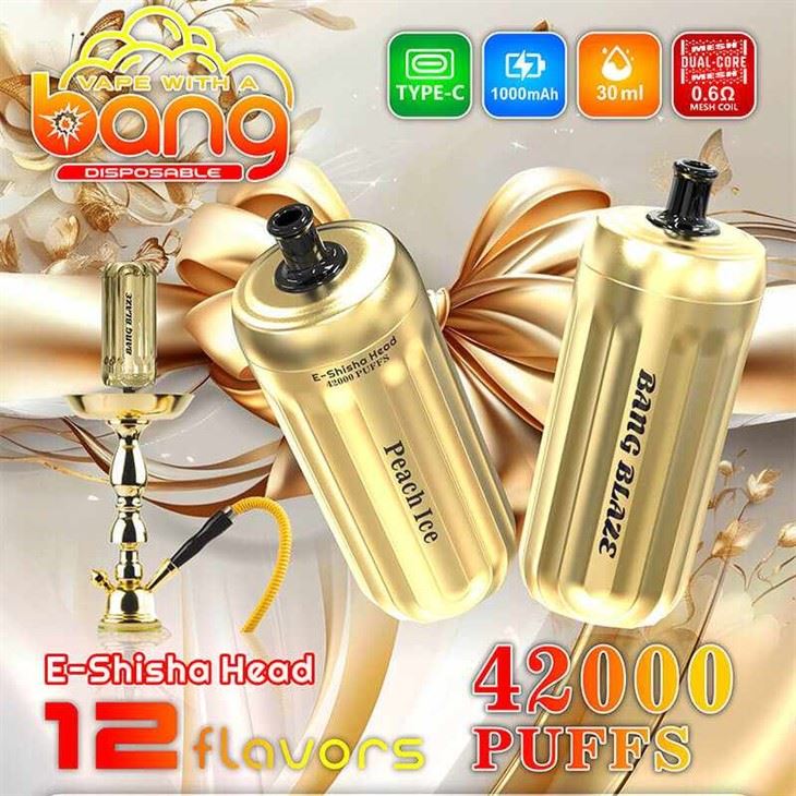 BANG BLAZE E-Shisha Head 42000 Puffs BANG BLAZE E-Shisha Head 42000 Puffs
