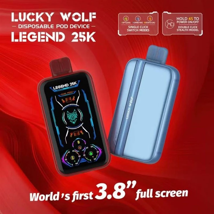 Hot-Sale-Disposable-Vape-Snowwolf-Vape-25000-Puffs-Disposable-Electronic-Cigarette-Hookah-Pen_LUCKY WOLF LEGEND 25K Hot-Sale-Disposable-Vape-Snowwolf-Vape-25000-Puffs-Disposable-Electronic-Cigarette-Hookah-Pen_LUCKY WOLF LEGEND 25K