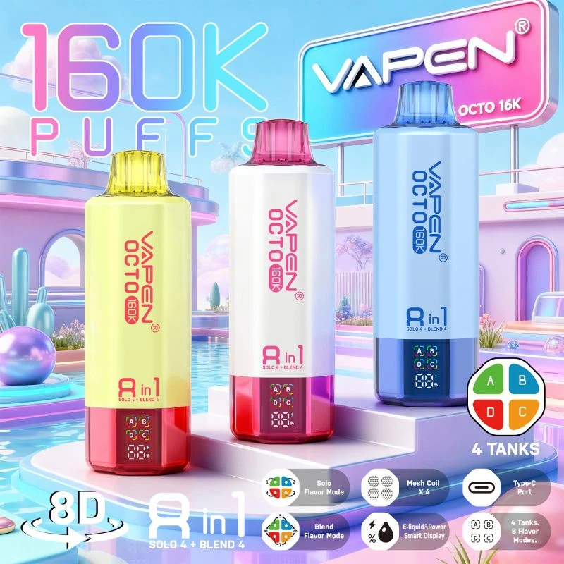 VAPEN OCTO 160K 8in1 8 VAPEN OCTO 160K 8in1 8