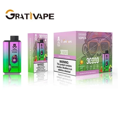 Τι θα λέγατε για το Grativape Bang Kingdoms Rex King 30000 ζευγάρια γεύσεων V...