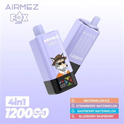 Airmez Fox 120000, επί του παρόντος το μεγαλύτερο προϊόν PUFFS στην Ευρωπαϊκή...