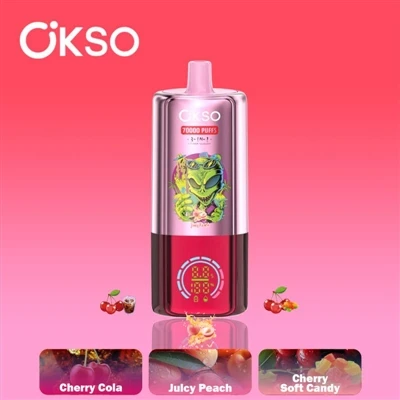 OKSO 3IN1 70000 PUFF: Το εμβληματικό E-τσιγάρο μιας χρήσης σχεδιασμένο για υψ...