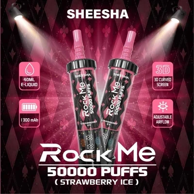 RockMe SHISHA 50000 VAPE Σε-Ανάλυση σε βάθος: Όταν τα E-τσιγάρα μιας χρήσης ε...