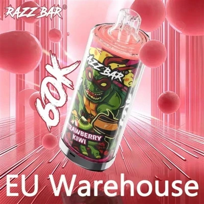 Razz Bar 60000: Μια νέα επιλογή για τσιγάρα E-μιας χρήσης υψηλής-χωρητικότητας.
