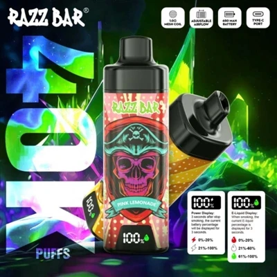 Razz Bar 40K τσιγάρο E-μιας χρήσης: Μια νέα εμπειρία με υψηλή χωρητικότητα κα...