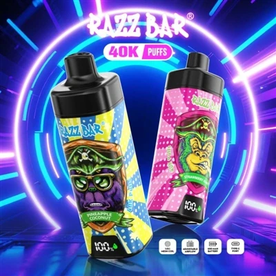 Razz Bar 40000 Μίας χρήσης E-τσιγάρο: Εξαιρετική εμπειρία ατμίσματος υψηλής-χ...