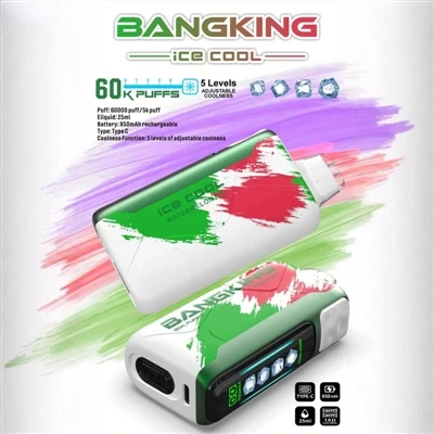 BANGKING ICE King COOL 60000: The High{1}}Evolution Of Onesposable E-τσιγάρων.