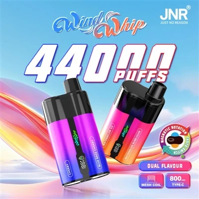 JNR WindWhip 44000: Η απόλυτη επιλογή για ηλεκτρονικά τσιγάρα υψηλής-χωρητικό...