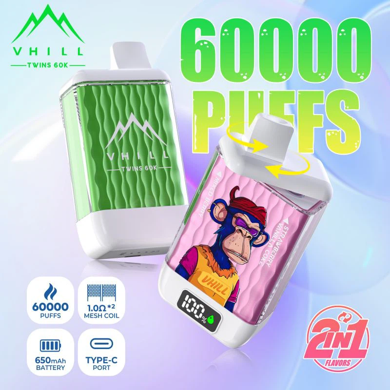 Vhill Twins 60000 Disposable E-τσιγάρο: Μια ολοκληρωμένη ανάλυση της δομικής ...