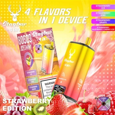 Πρόταση καναλιού χονδρικής Hotsellvape: Stag Bar 4in1 80000 Puffs - Ανάλυση π...