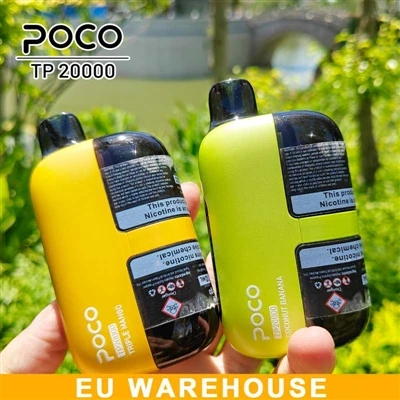 POCO TP20000: Μια αναλώσιμη επιλογή E-τσιγάρου που ενσωματώνει τη μακροπρόθεσ...