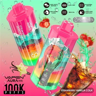 VAPEN AURA 100K PUFFS – Το απόλυτο gadget για νέους