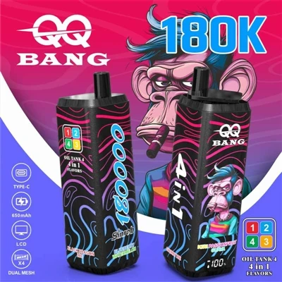 QQ BANG 180K – Το νέο trendsetter στα ηλεκτρονικά τσιγάρα μιας χρήσης πολλαπλ...