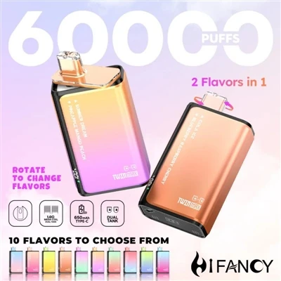 HIFANCY TWINMAX 60K — Απολαύστε δύο γεύσεις για το περιεχόμενο της καρδιάς σα...