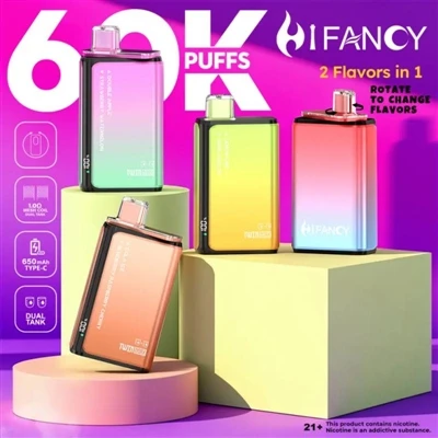 HIFANCY TWIN MAX 60K — Απολαύστε διπλές γεύσεις και απεριόριστη διασκέδαση