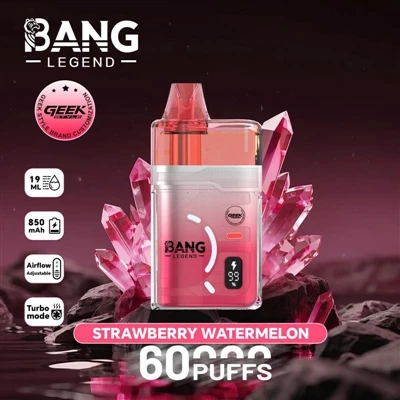 BANG LEGEND 60K: Η νέα σας τάση στον τρόπο ζωής του E-τσιγάρου
