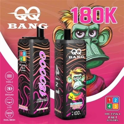 QQ BANG 4in1 180K: Ένα ραβδί για τέσσερις γεύσεις, που κάνει κάθε μέρα διασκε...