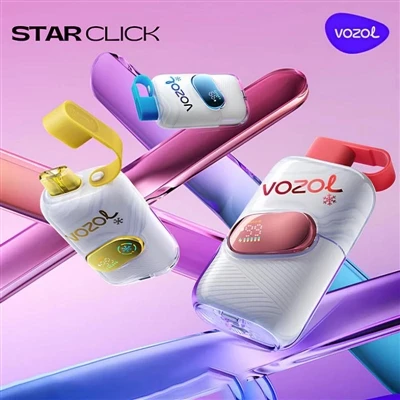 VOZOL STAR CLICK 50000 PUFFS: Νέο Ύψος για Ε-τσιγάρα μιας χρήσης
