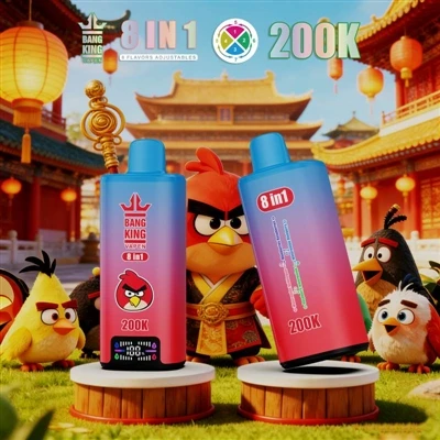 BANG KING VAPEN 200K 8IN1: Η απόλυτη εμπειρία E{3}}τσιγάρου με πολλές γεύσεις...