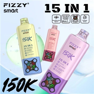 FIZZY SMART 15 IN 1 150K: One Cigarette, 15 Kinds Of Happiness