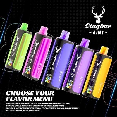 Stag Bar 6in1 180K: Ένα E-τσιγάρο μιας χρήσης που συνδυάζει «αντοχή» και «ευε...