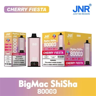 JNR Big Mac Shisha 80000: Επαναπροσδιορίζοντας την εμπειρία ατμού μιας χρήσης...