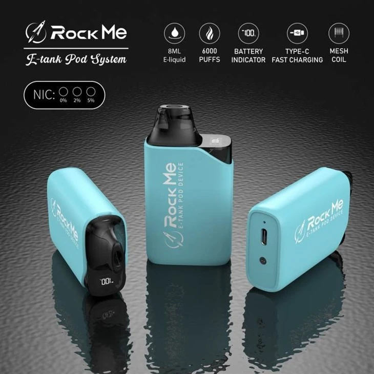 Rock Me E-TANK 6000 puff vape