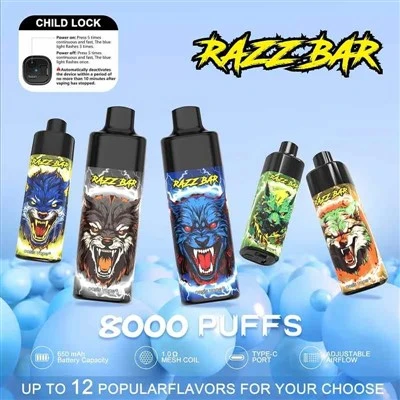 RAZZ BAR 8000 Puffs Vape μιας χρήσης