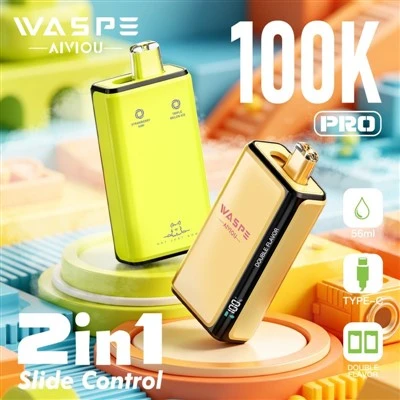 Waspe Double Flavor 100K Pro 2 σε 1