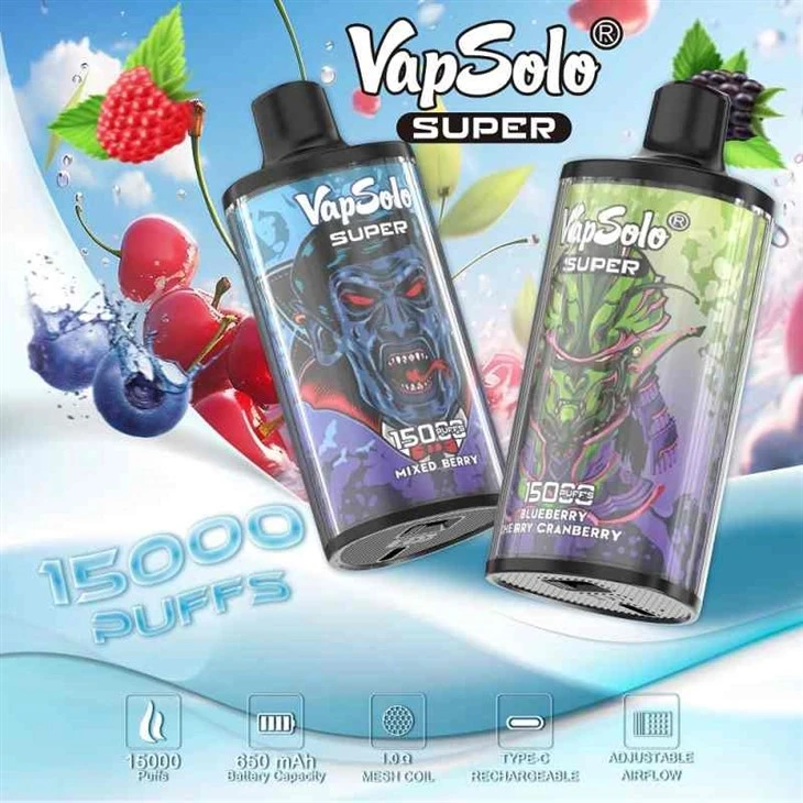 VapSolo SUPER 15000 Puffs Vape VapSolo SUPER 15000 Puffs Vape