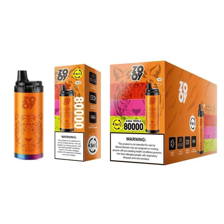 ZOOY KING 3 in 1 80K PUFFS factory ZOOY KING 3 in 1 80K PUFFS factory