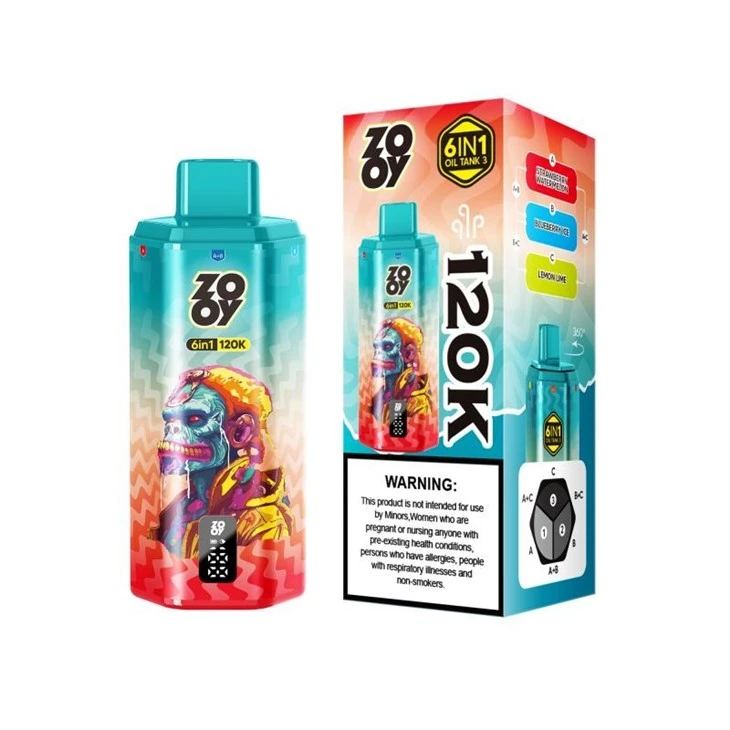 ZOOY VAPE 6 IN 1 120K PUFFS suppliers ZOOY VAPE 6 IN 1 120K PUFFS suppliers